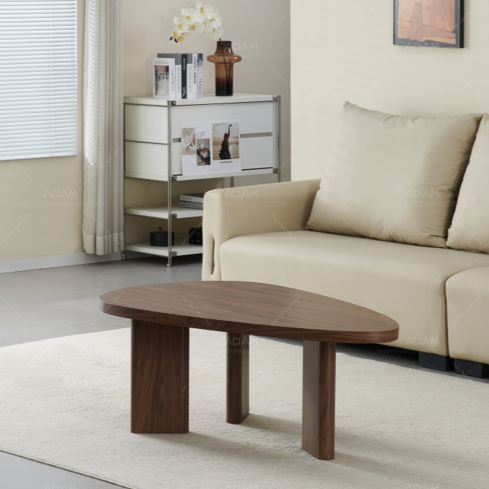 Veneer Paper Mdf Coffee Table